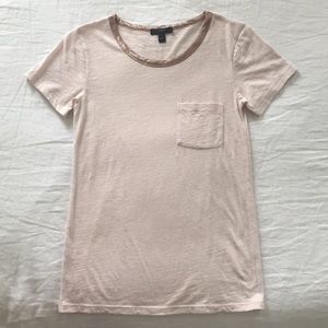 J. Crew Pink Tee